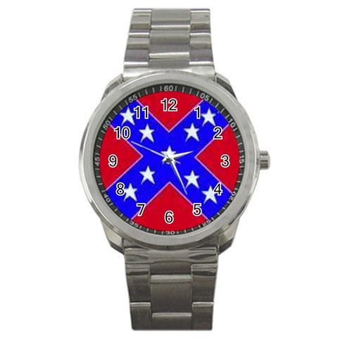 rebel Sport Metal Watch from ArtsNow.com Front