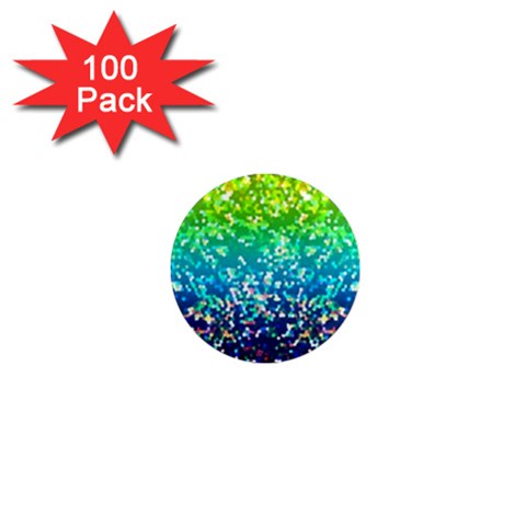 Glitter 4 1  Mini Magnets (100 pack)  from ArtsNow.com Front