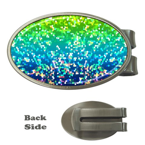 Glitter 4 Money Clips (Oval)  from ArtsNow.com Front