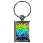 Glitter 4 Key Chains (Rectangle) 