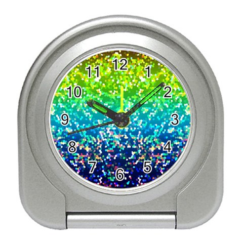 Glitter 4 Travel Alarm Clocks from ArtsNow.com Front