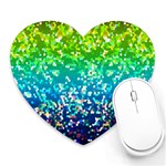 Glitter 4 Heart Mousepads