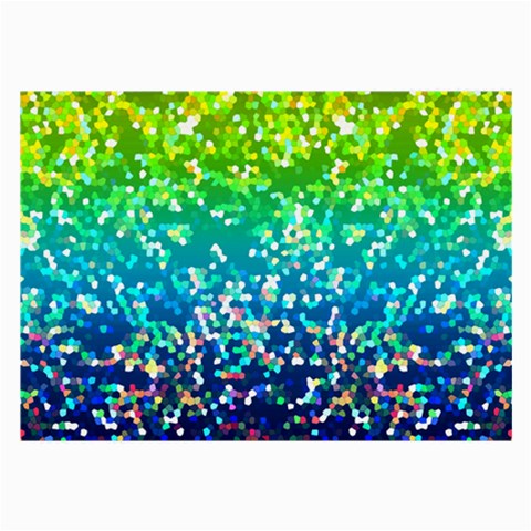 Glitter 4 Large Glasses Cloth from ArtsNow.com Front