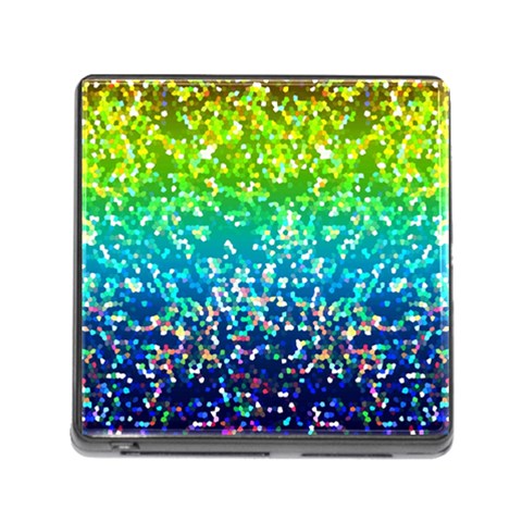 Glitter 4 Memory Card Reader (Square) from ArtsNow.com Front