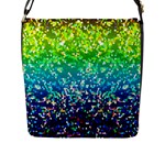 Glitter 4 Flap Messenger Bag (L) 