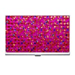 Polka Dot Sparkley Jewels 1 Business Card Holders