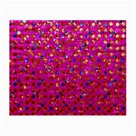 Polka Dot Sparkley Jewels 1 Small Glasses Cloth