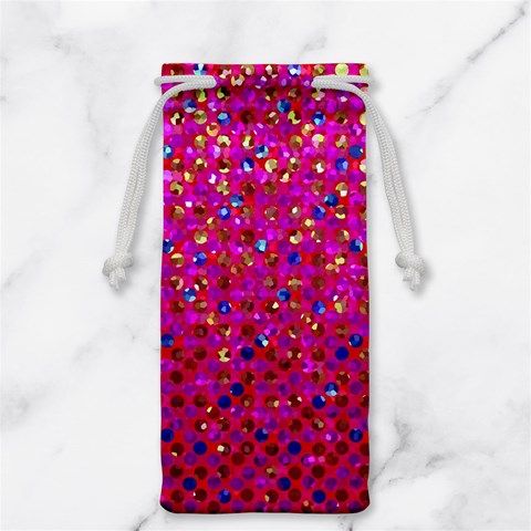 Polka Dot Sparkley Jewels 1 Jewelry Bags from ArtsNow.com Front