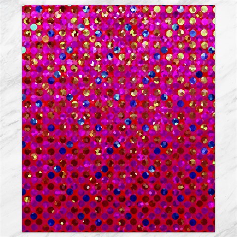 Polka Dot Sparkley Jewels 1 Canvas 8  x 10  from ArtsNow.com 8.15 x9.66  Canvas - 1