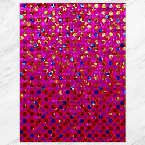 Polka Dot Sparkley Jewels 1 Canvas 36  x 48   from ArtsNow.com 35.26 x46.15  Canvas - 1