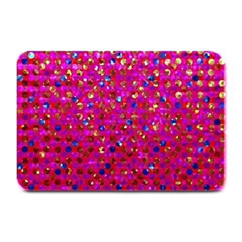 Polka Dot Sparkley Jewels 1 Plate Mats from ArtsNow.com 18 x12  Plate Mat