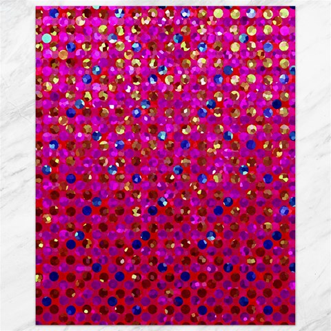 Polka Dot Sparkley Jewels 1 Canvas 11  x 14   from ArtsNow.com 10.95 x13.48  Canvas - 1