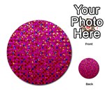 Polka Dot Sparkley Jewels 1 Multi-purpose Cards (Round) 