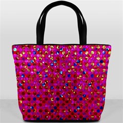 Polka Dot Sparkley Jewels 1 Bucket Bags from ArtsNow.com Front