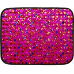 Polka Dot Sparkley Jewels 1 Fleece Blanket (Mini)