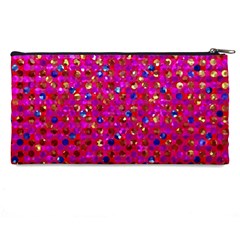Polka Dot Sparkley Jewels 1 Pencil Cases from ArtsNow.com Back