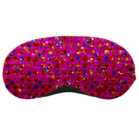 Polka Dot Sparkley Jewels 1 Sleeping Masks from ArtsNow.com Front