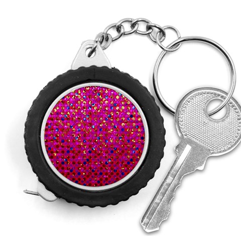 Polka Dot Sparkley Jewels 1 Measuring Tapes from ArtsNow.com Front