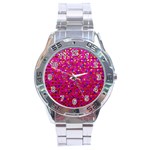 Polka Dot Sparkley Jewels 1 Stainless Steel Men s Watch