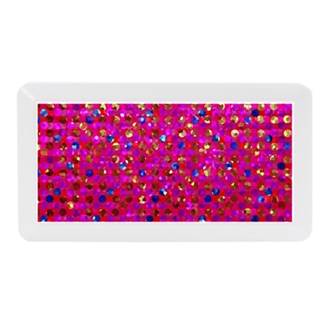 Polka Dot Sparkley Jewels 1 Memory Card Reader (Mini) from ArtsNow.com Front