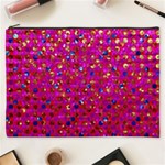 Polka Dot Sparkley Jewels 1 Cosmetic Bag (XXXL) 