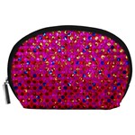 Polka Dot Sparkley Jewels 1 Accessory Pouches (Large) 