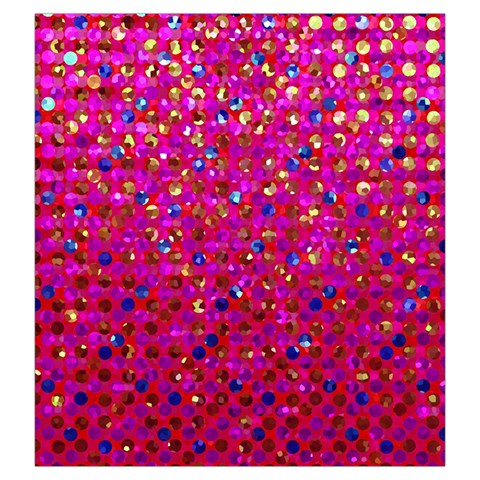 Polka Dot Sparkley Jewels 1 Drawstring Pouches (Large)  from ArtsNow.com Front