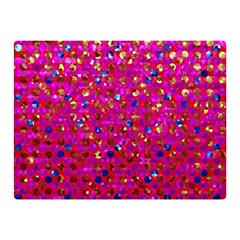 Polka Dot Sparkley Jewels 1 Double Sided Flano Blanket (Mini)  from ArtsNow.com 35 x27  Blanket Front