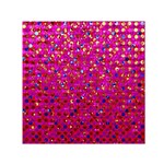 Polka Dot Sparkley Jewels 1 Small Satin Scarf (Square) 