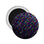 Polka Dot Sparkley Jewels 2 2.25  Magnets