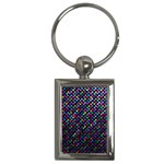 Polka Dot Sparkley Jewels 2 Key Chains (Rectangle) 