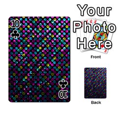 Polka Dot Sparkley Jewels 2 Playing Cards 54 Designs  from ArtsNow.com Front - Club10