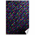 Polka Dot Sparkley Jewels 2 Canvas 12  x 18  