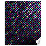 Polka Dot Sparkley Jewels 2 Canvas 16  x 20  