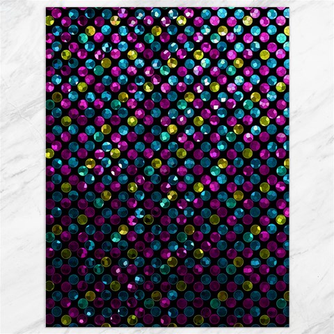 Polka Dot Sparkley Jewels 2 Canvas 36  x 48   from ArtsNow.com 35.26 x46.15  Canvas - 1