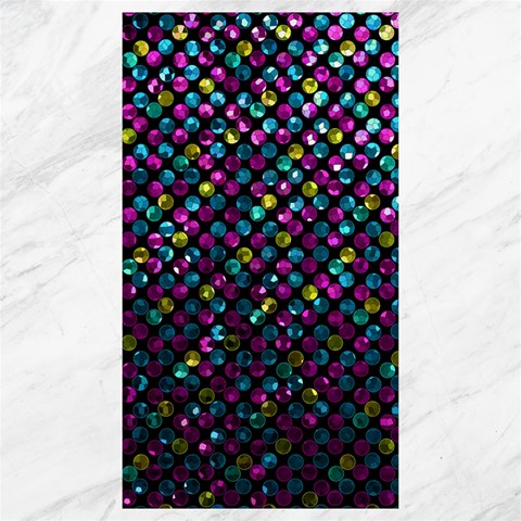 Polka Dot Sparkley Jewels 2 Canvas 40  x 72   from ArtsNow.com 39.28 x69.23  Canvas - 1