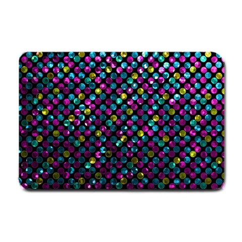 Polka Dot Sparkley Jewels 2 Small Doormat  from ArtsNow.com 24 x16  Door Mat