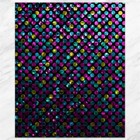Polka Dot Sparkley Jewels 2 Canvas 11  x 14   from ArtsNow.com 10.95 x13.48  Canvas - 1