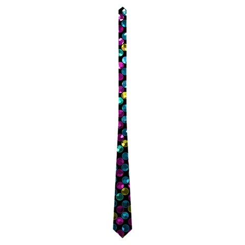 Polka Dot Sparkley Jewels 2 Neckties (One Side)  from ArtsNow.com Front