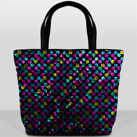 Polka Dot Sparkley Jewels 2 Bucket Bags from ArtsNow.com Front
