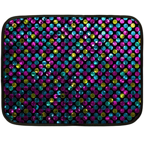Polka Dot Sparkley Jewels 2 Fleece Blanket (Mini) from ArtsNow.com 35 x27  Blanket