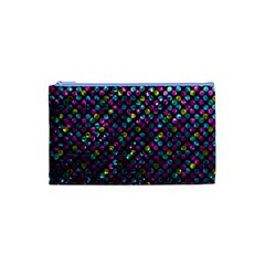 Polka Dot Sparkley Jewels 2 Cosmetic Bag (Small)  from ArtsNow.com Front