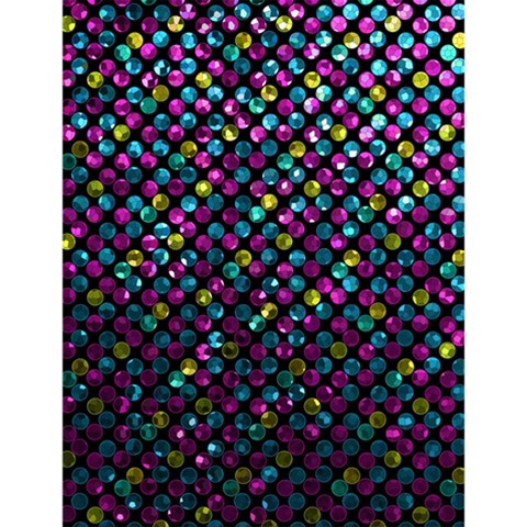 Polka Dot Sparkley Jewels 2 Large Memo Pads from ArtsNow.com 4.125 x5.5  Memopad