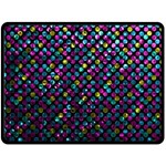 Polka Dot Sparkley Jewels 2 Fleece Blanket (Large) 