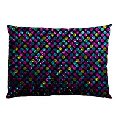 Polka Dot Sparkley Jewels 2 Pillow Cases (Two Sides) from ArtsNow.com Front