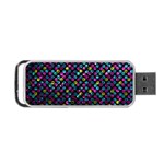 Polka Dot Sparkley Jewels 2 Portable USB Flash (Two Sides)