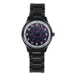 Polka Dot Sparkley Jewels 2 Stainless Steel Round Watches