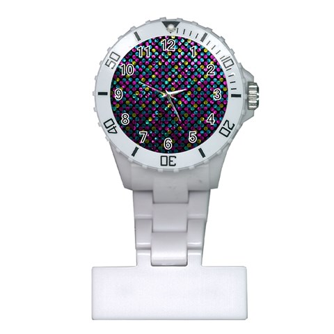 Polka Dot Sparkley Jewels 2 Nurses Watches from ArtsNow.com Front