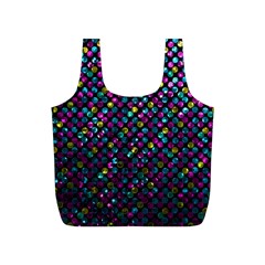 Polka Dot Sparkley Jewels 2 Full Print Recycle Bags (S)  from ArtsNow.com Front