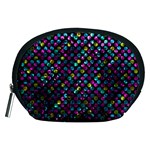 Polka Dot Sparkley Jewels 2 Accessory Pouches (Medium) 